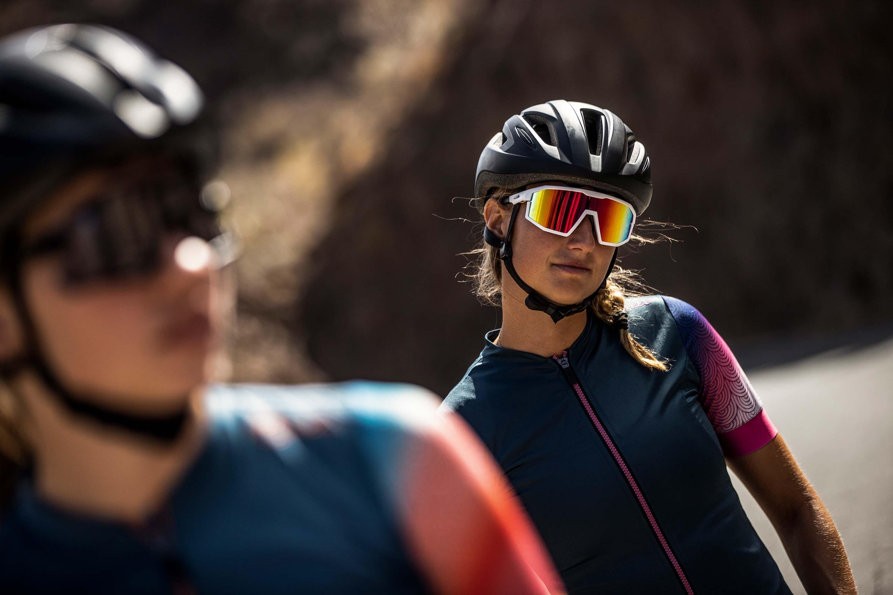 Fietsbril Wielrennen Heren en Dames - Categorie 2 - Wit - Recon 4/7
