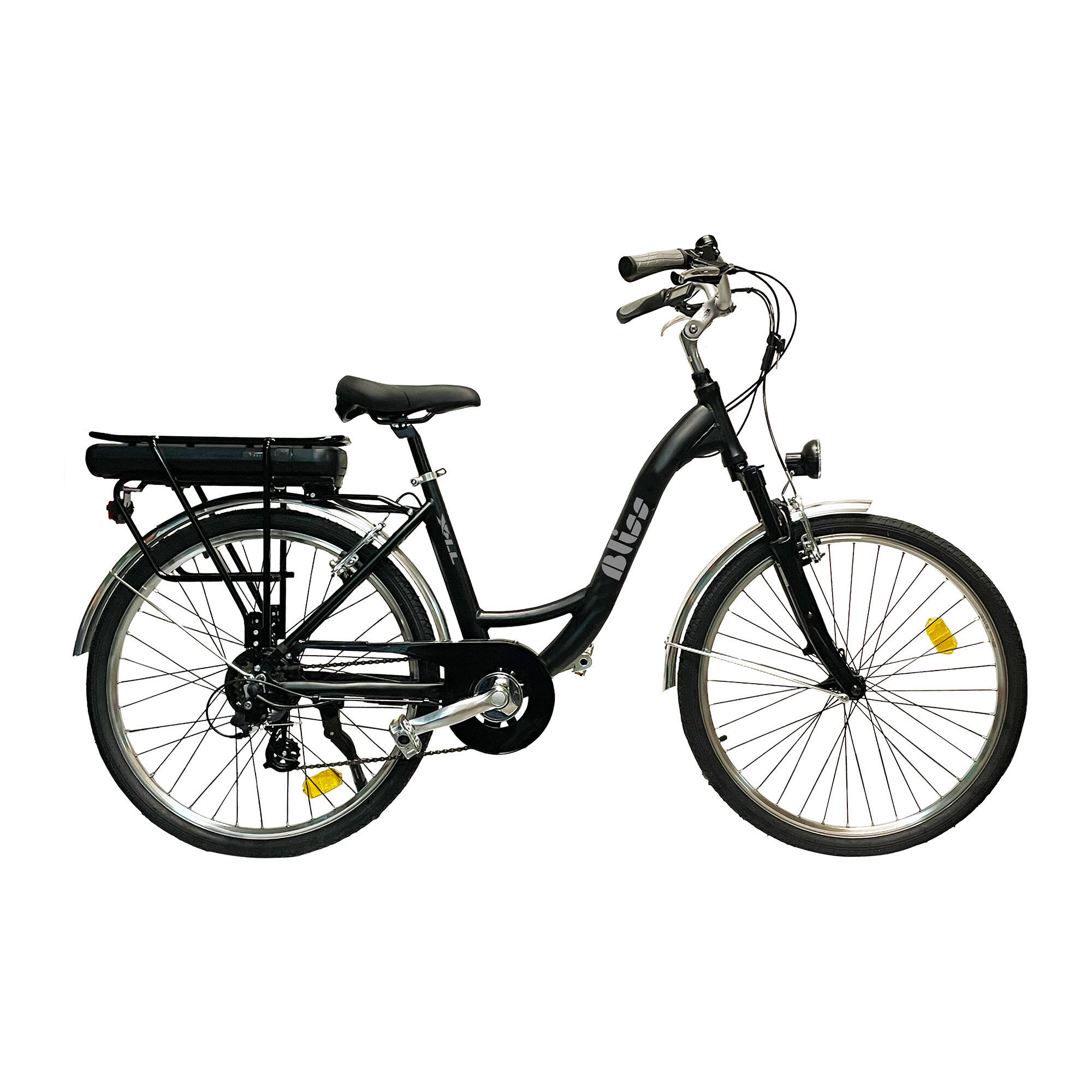 Bicicleta de paseo negra sales