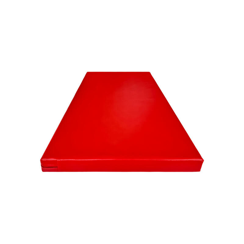 Materac gimnastyczny UNDERFIT 120 x 60 x 6 cm twardy czerwony