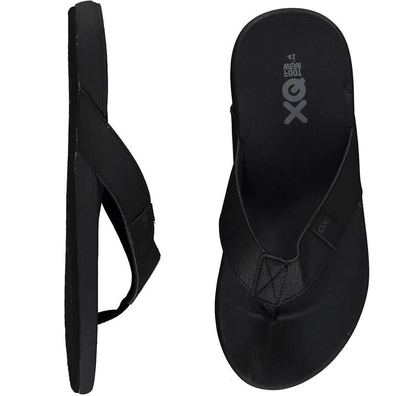 Tongs Homme XQ Semelle Coussin Confortable Noir