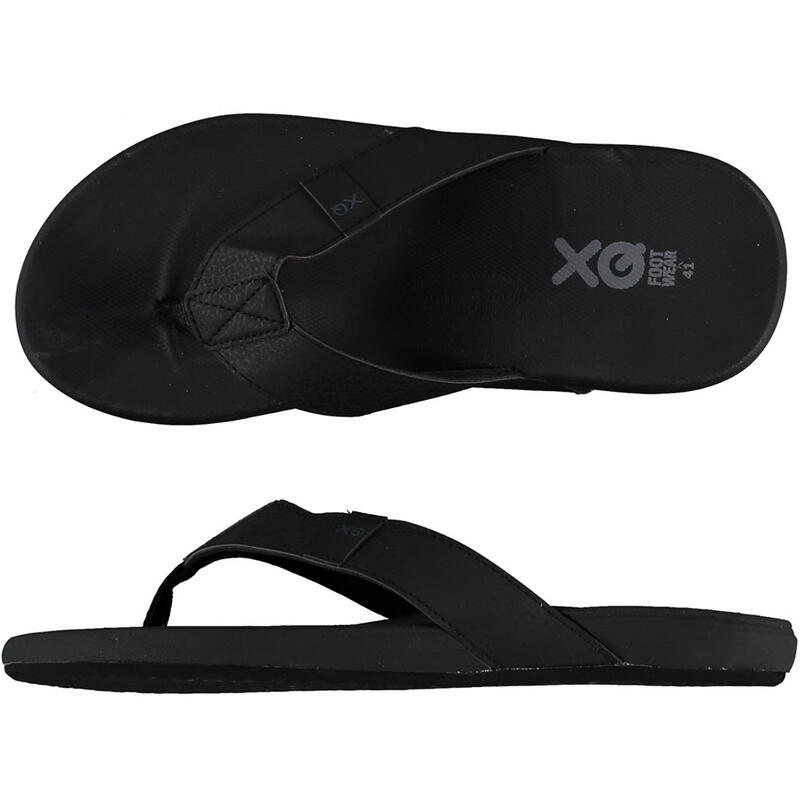 XQ Teenslippers Heren Comfortable Cushion Sole Zwart