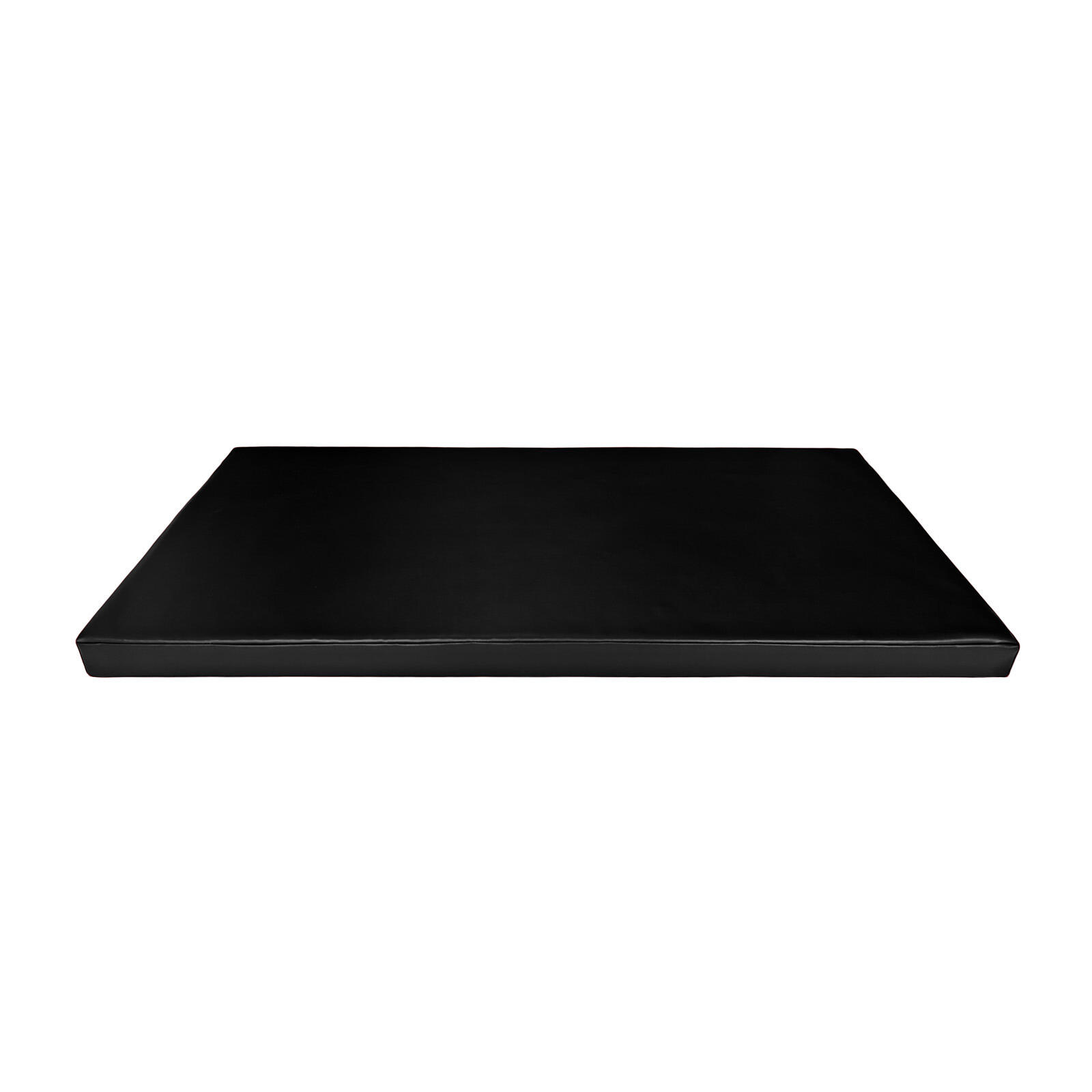 Materac gimnastyczny UNDERFIT 120 x 60 x 6 cm twardy czarny 2/8