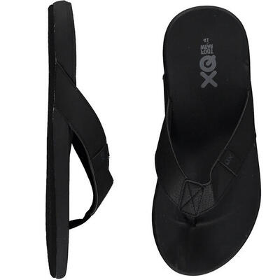 XQ Flip Flops Herren Bequeme Dämpfungssohle Schwarz