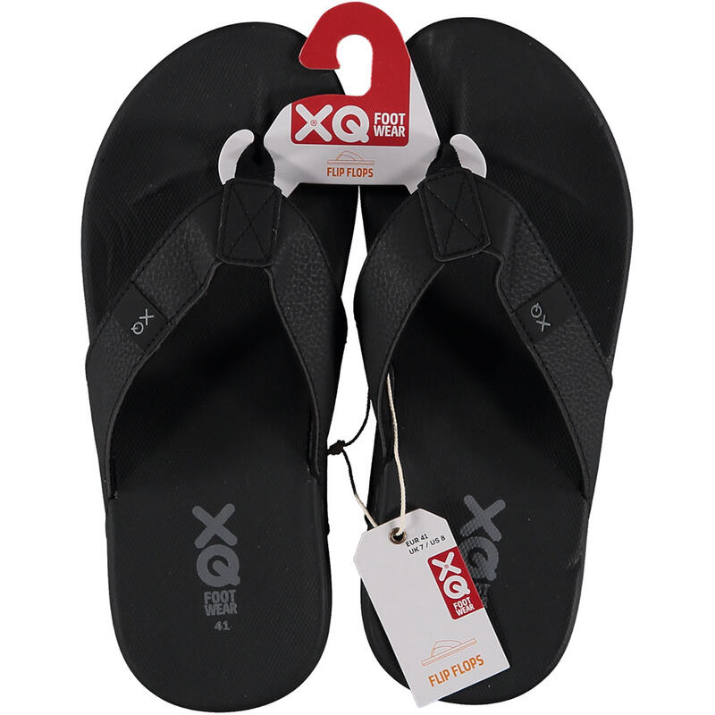 XQ Flip Flops Herren Bequeme Dämpfungssohle Schwarz