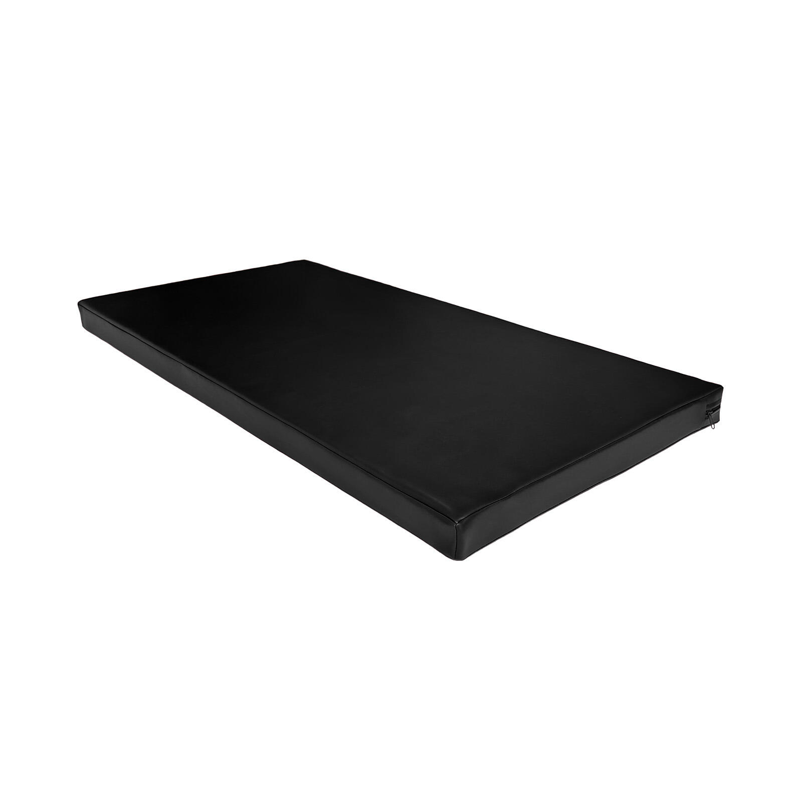 Materac gimnastyczny UNDERFIT 120 x 60 x 6 cm twardy czarny 3/8