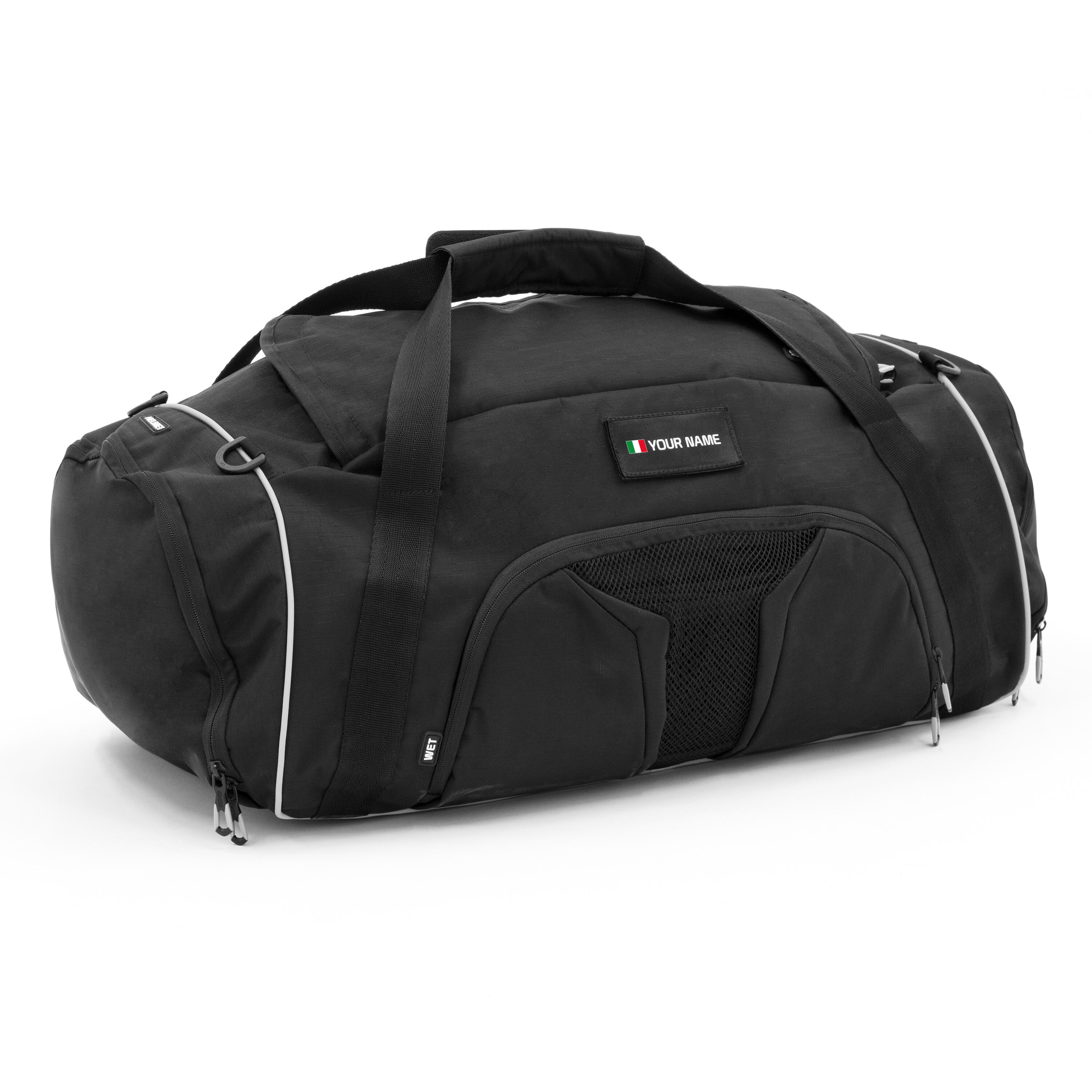 Bolsa Deportiva Duffel 50 litros Negro Decathlon