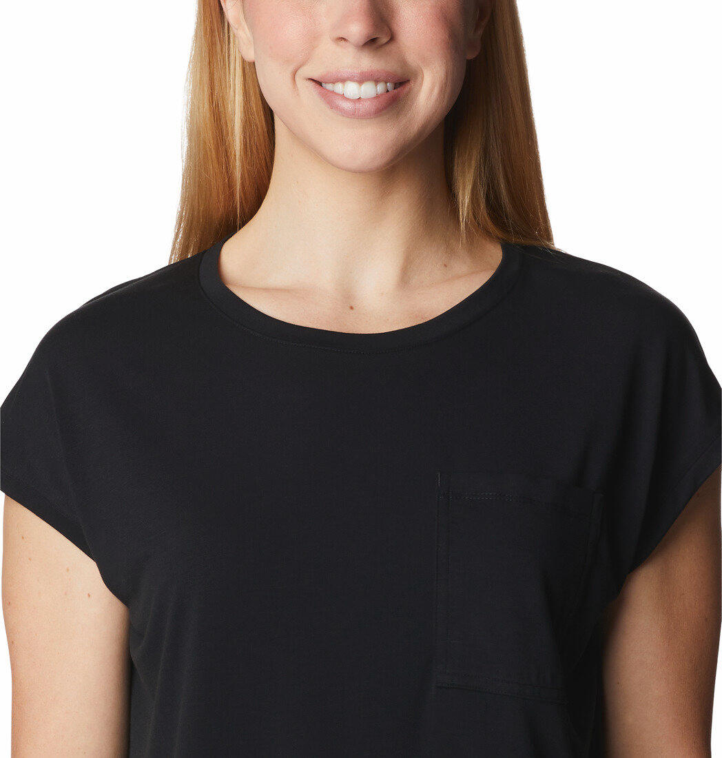 Camiseta de trekking feminina Columbia Boundless Trek 4/5