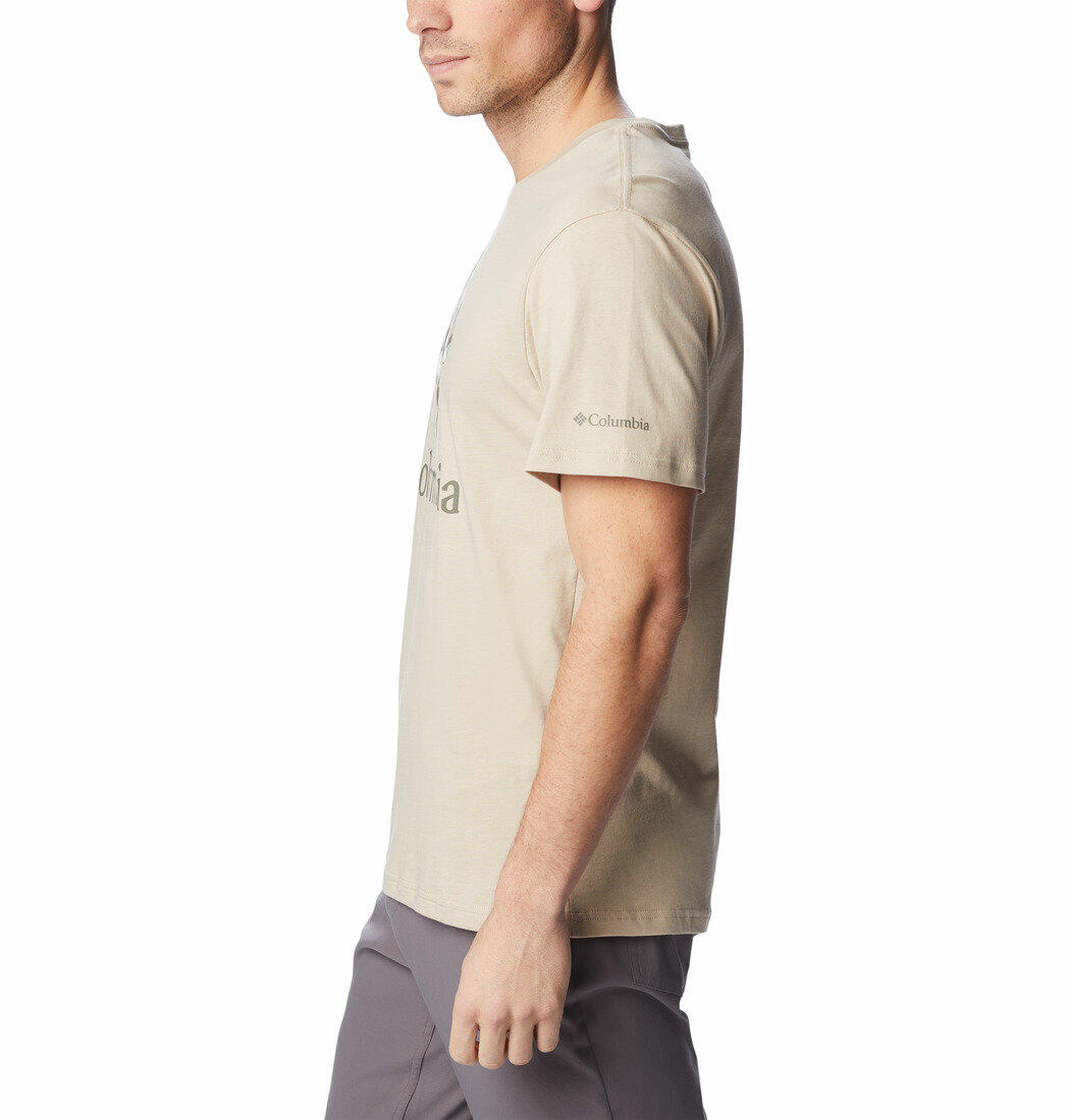 Camiseta de manga corta Columbia Rapid Ridge Graphic para hombre 3/5