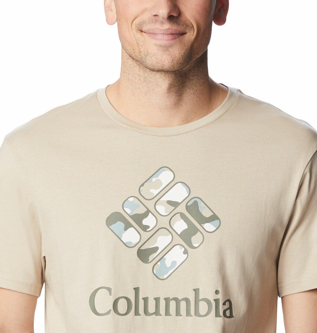 Camiseta de manga corta Columbia Rapid Ridge Graphic para hombre 4/5