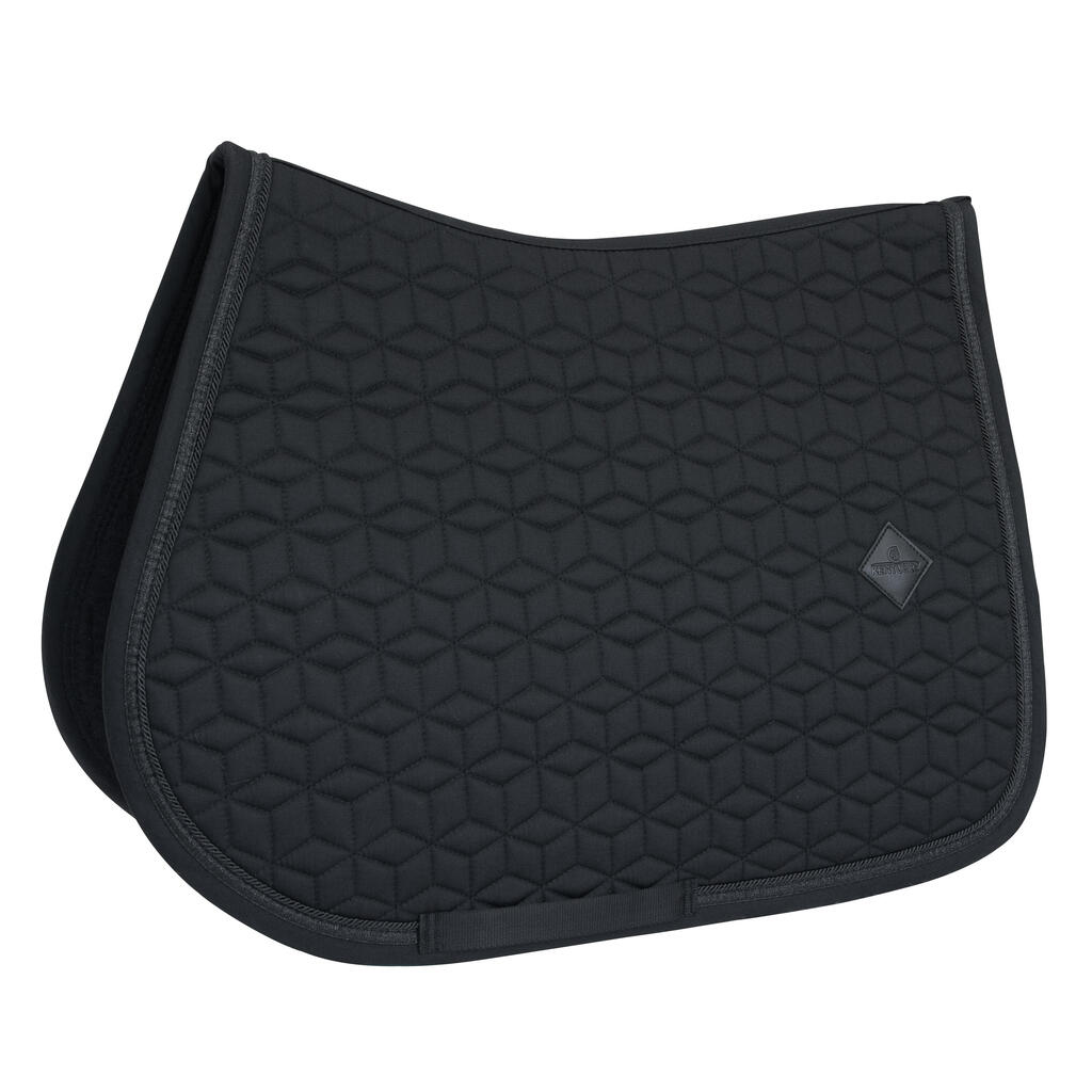 Saddle Pad glitter rope show jumping black