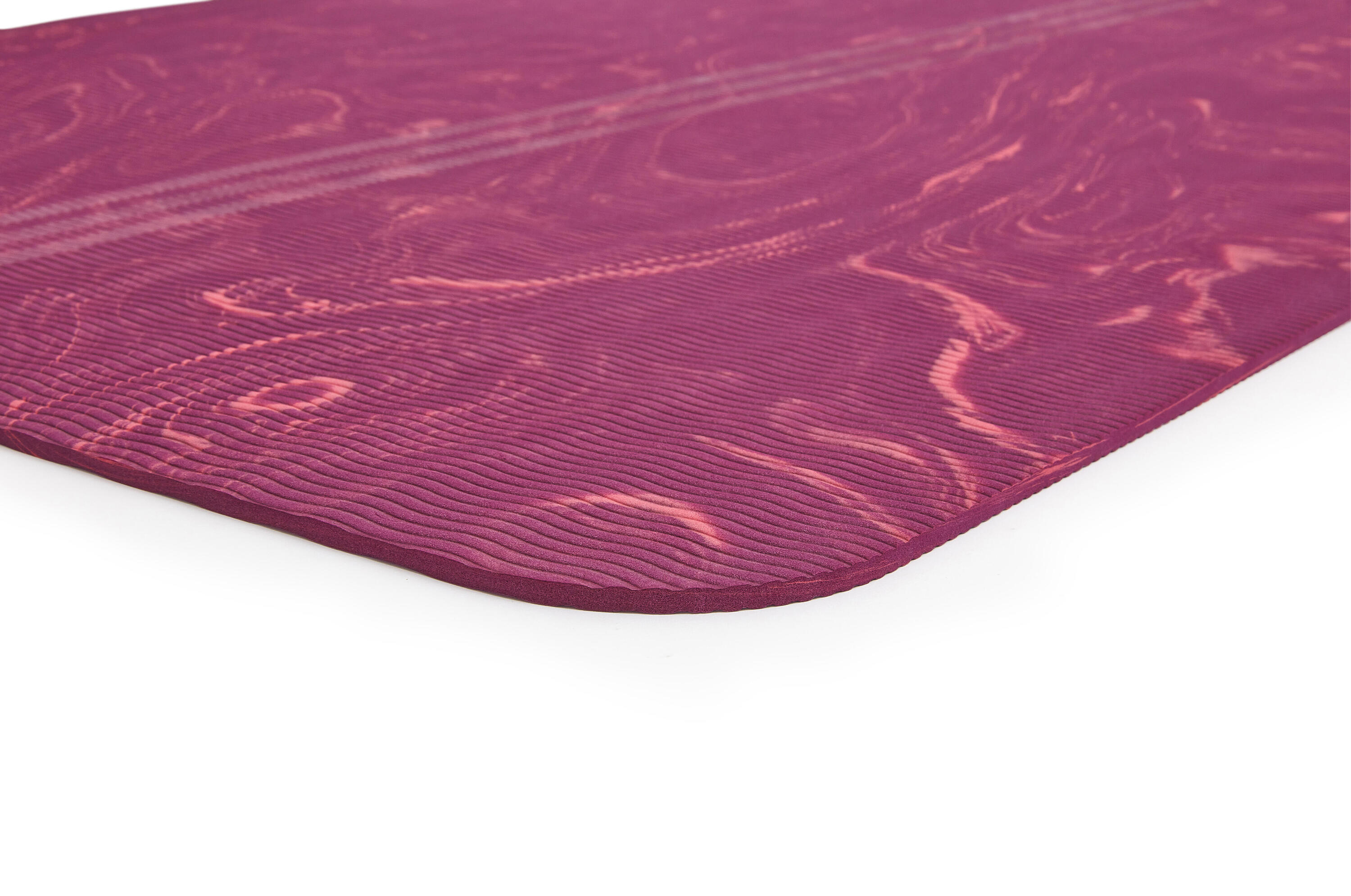 Tapis de yoga Adidas Camo, 5 mm, Power Berry 6/6
