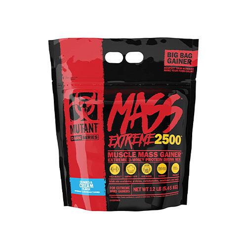 MUTANT Mutant Mutant Mass XXXTREME 2500 (12lbs) Cookies & Cream - Gewichtstoename