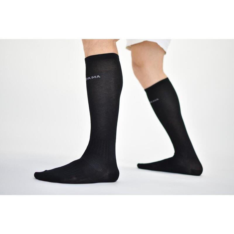 CHAUSSETTES DE SKI - SLK MOUNTAINEERING - FIN/LÉGER/CHAUD - NOIR