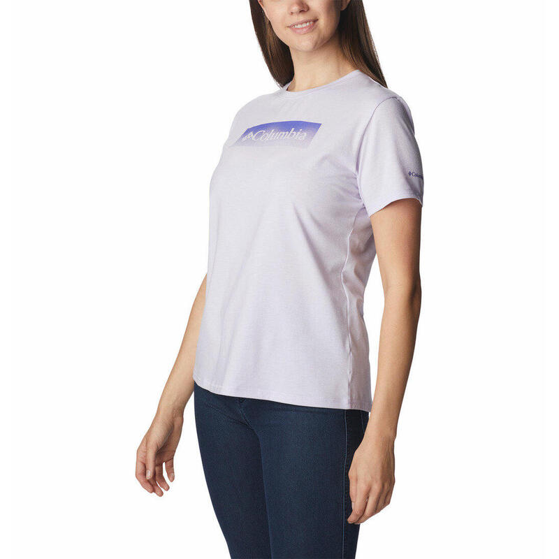 Tricou de drumeție pentru femei Columbia Sun Trek Graphic