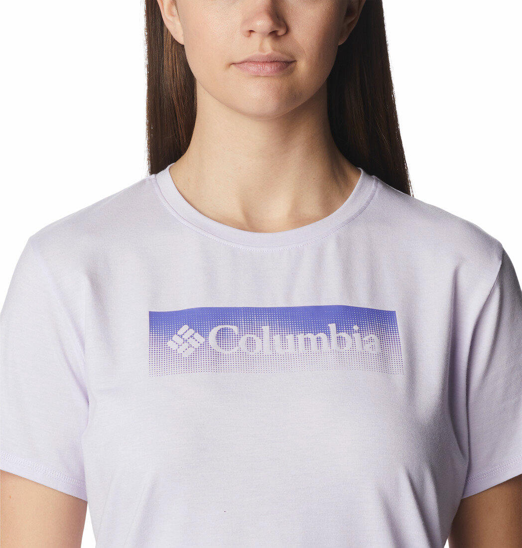 Dames trekking T-shirt Columbia Sun Trek Graphic 4/5