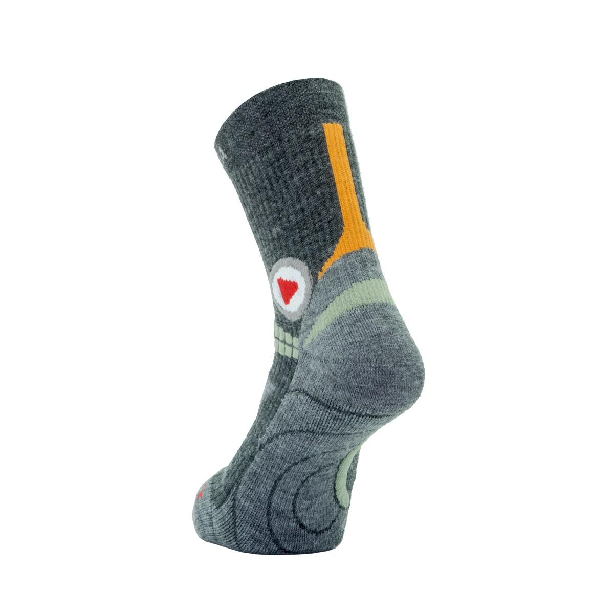 TREKKING EVEREST EXTREME - ACHILLES SUPPORT - MERINO - GROEN 2/3