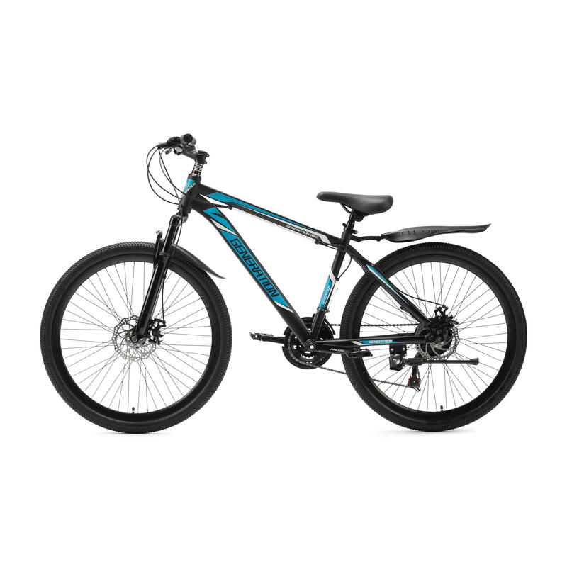 Generation Mountainbike 26 inch - Blauw - Spatborden