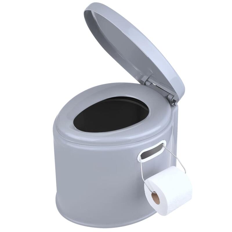 ProPlus Toilet draagbaar 7 L grijs
