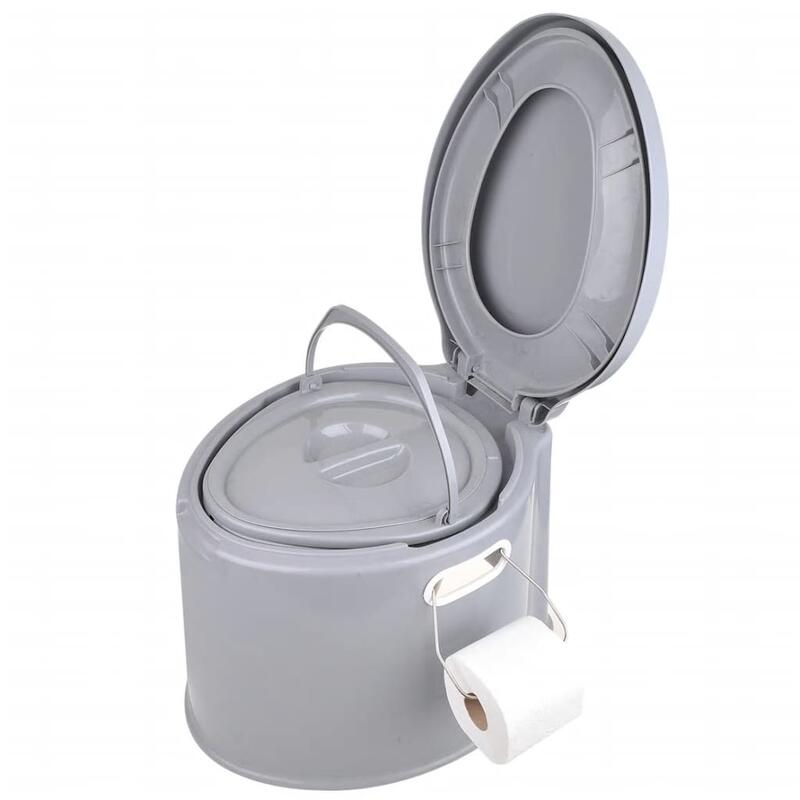 ProPlus Toilet draagbaar 7 L grijs