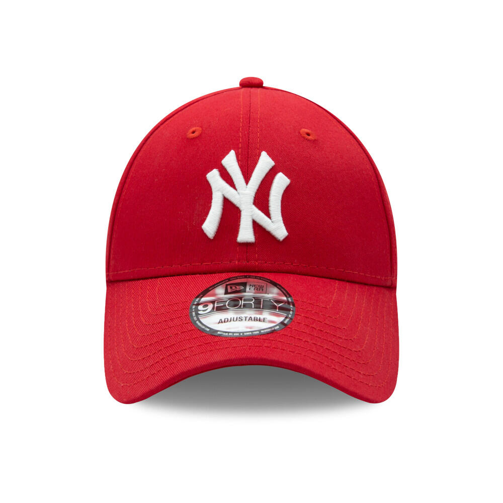 New Era The League Essential MLB Cap New Color Scarlet/White 2/6