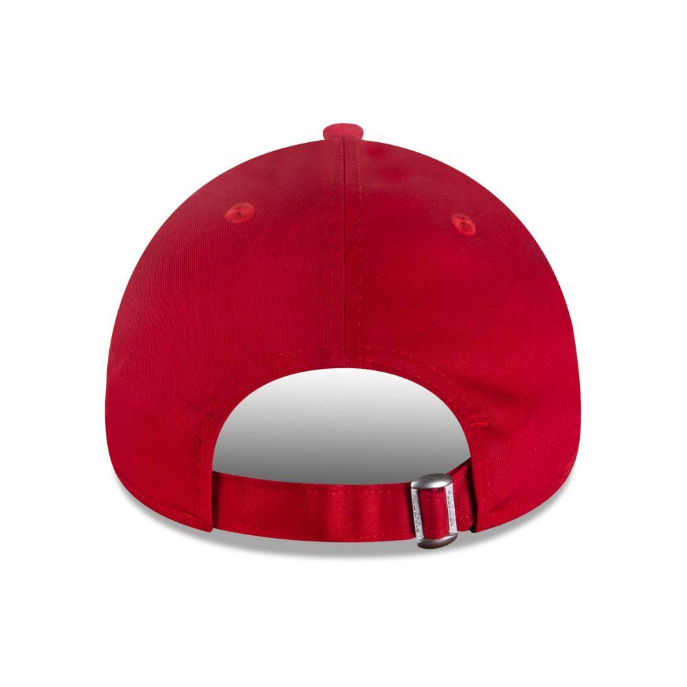 New Era The League Essential MLB Cap New Color Scarlet/White 3/6