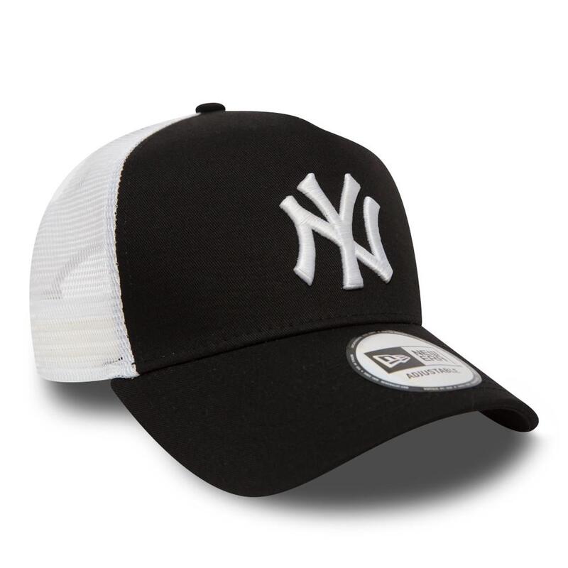 Boné de caminhoneiro New York Yankees New Era preto