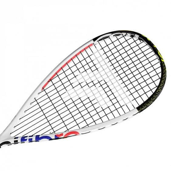 Carboflex 135 X-Top (2022) Volwassenen Squashracket - Wit/Zwart/Rood