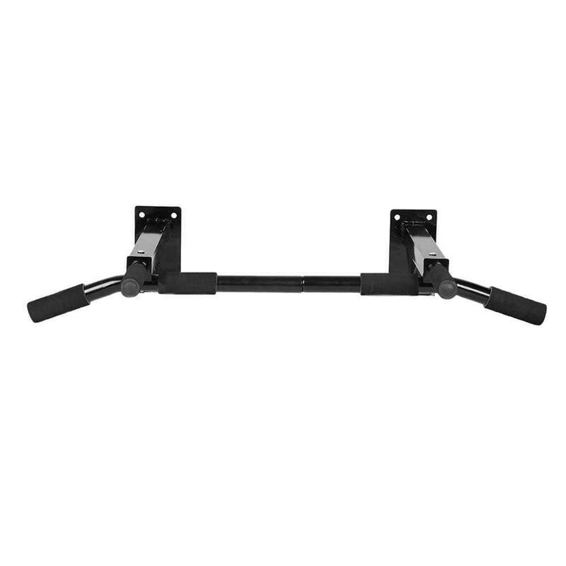 Barra De Musculación Para Pared Homcom Acero 93,5x65x17 Cm, Negro con  Ofertas en Carrefour