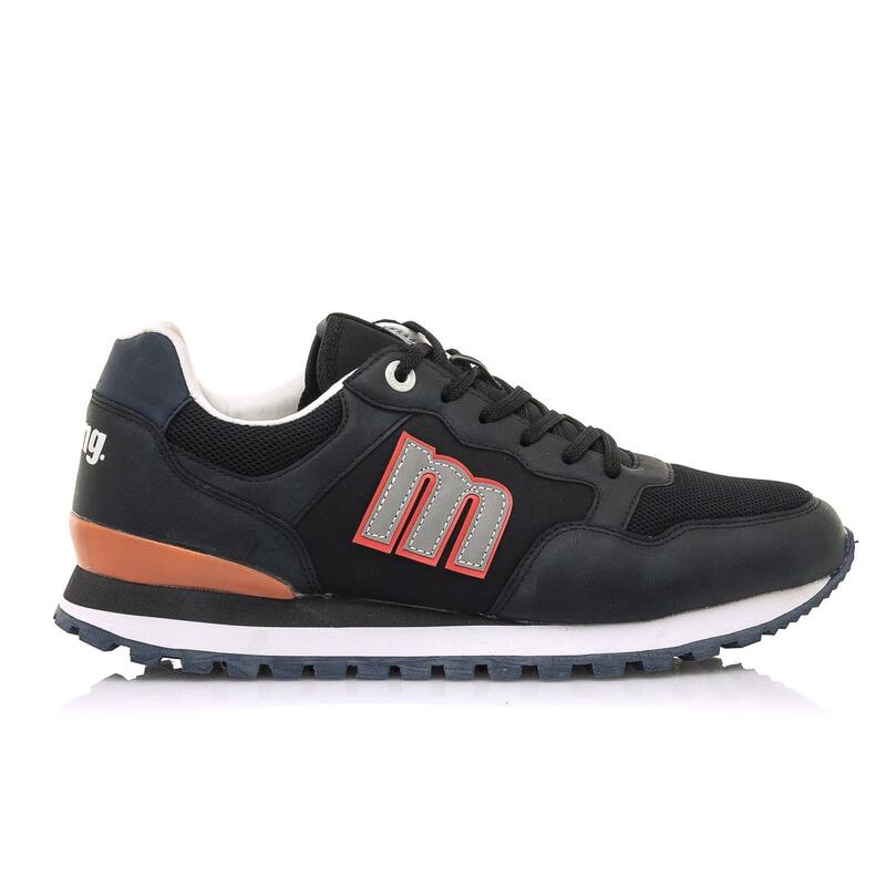 Zapatillas de caminar para hombre mtng porlandos en color negro