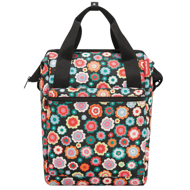 KLICKFIX Sacoche porte-bagages ROOMY GT, happy flowers