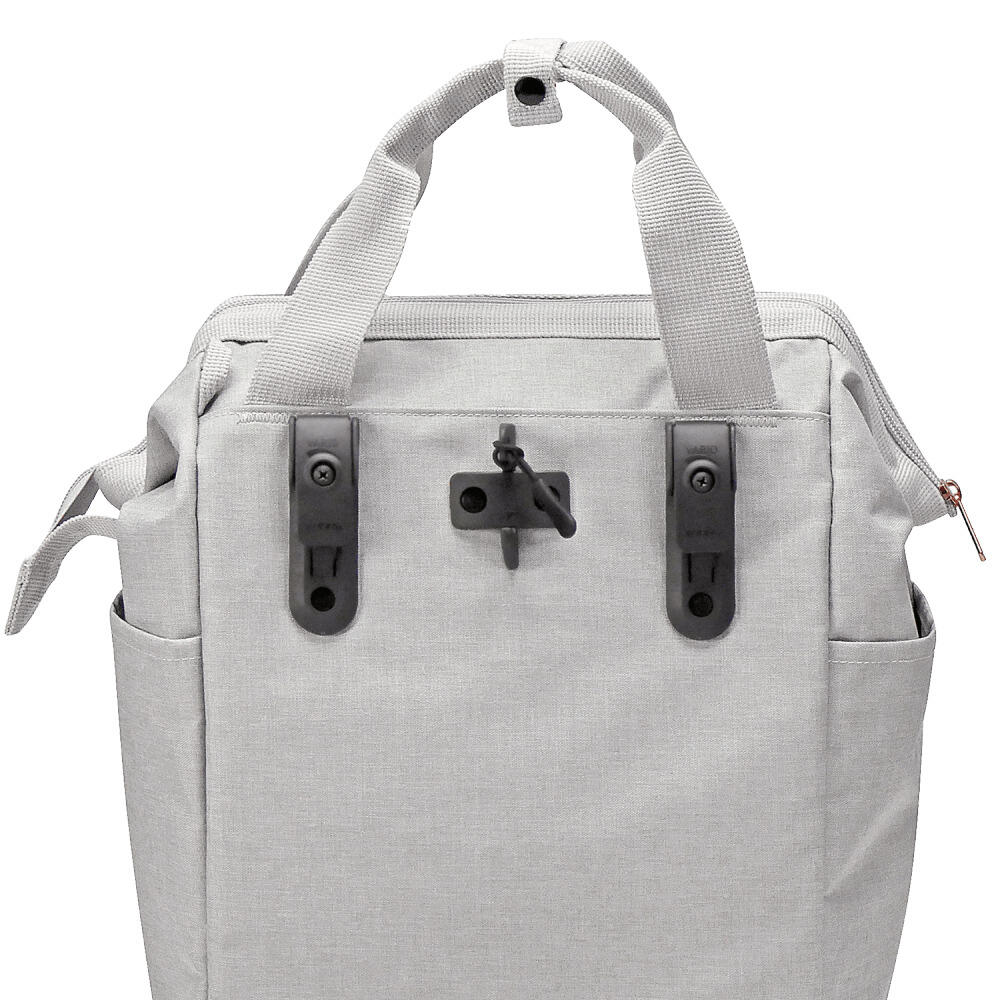 KLICKFIX Bagagedraagtas ROOMY GT, twist sky rose 2/4