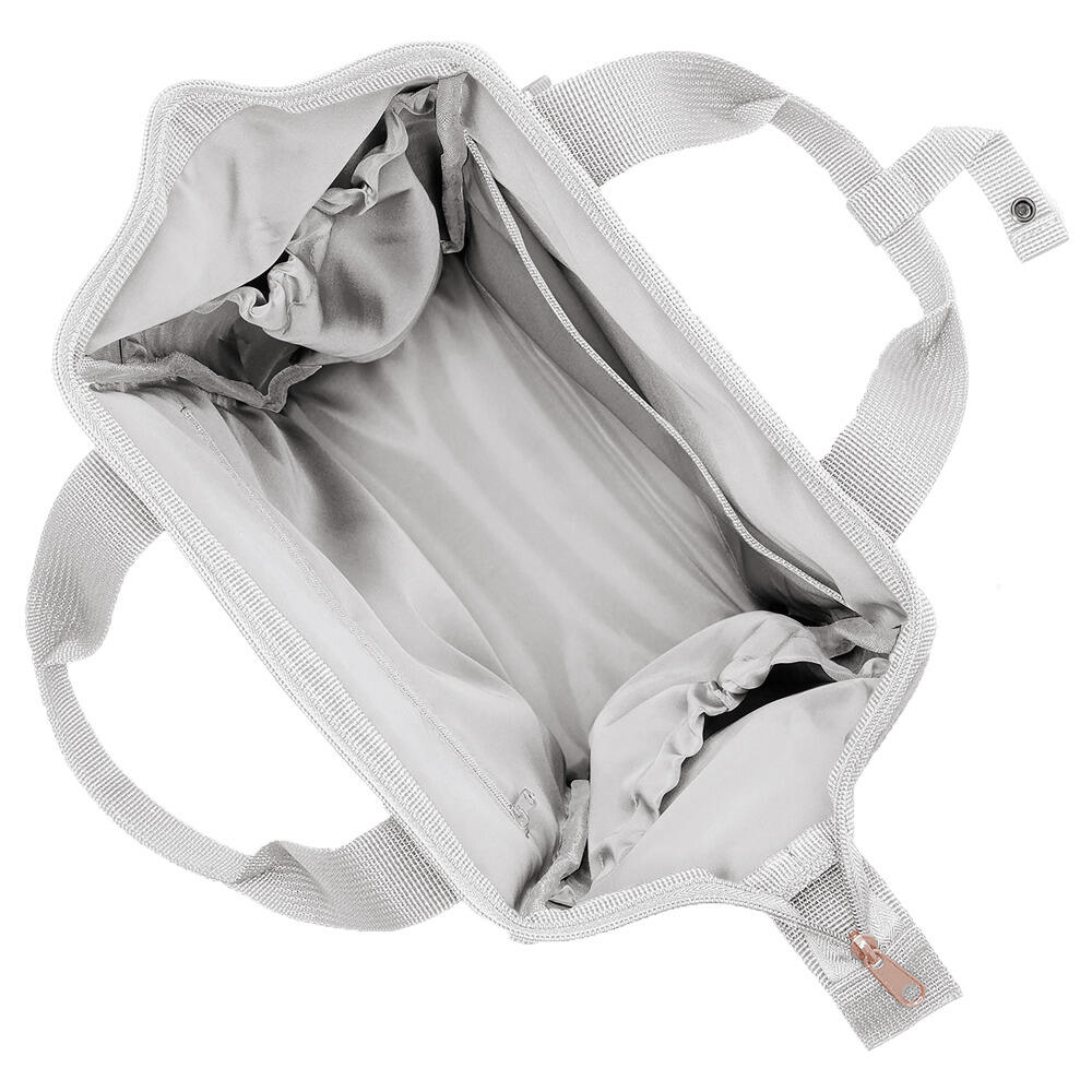 KLICKFIX Bagagedraagtas ROOMY GT, twist sky rose 3/4