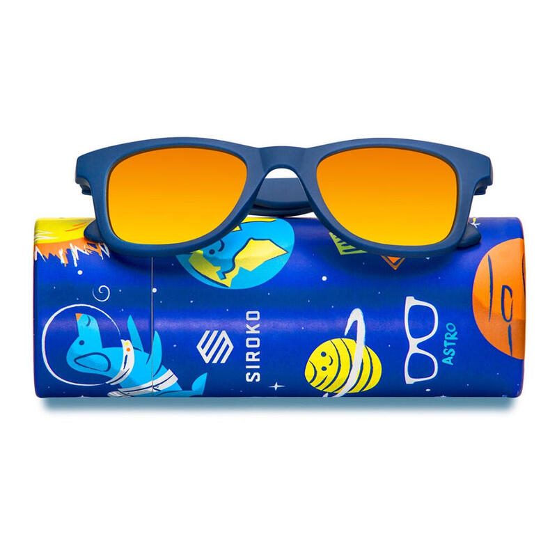 Gafas de sol para niños surf Niños y Niñas Astro Kids SIROKO Azul