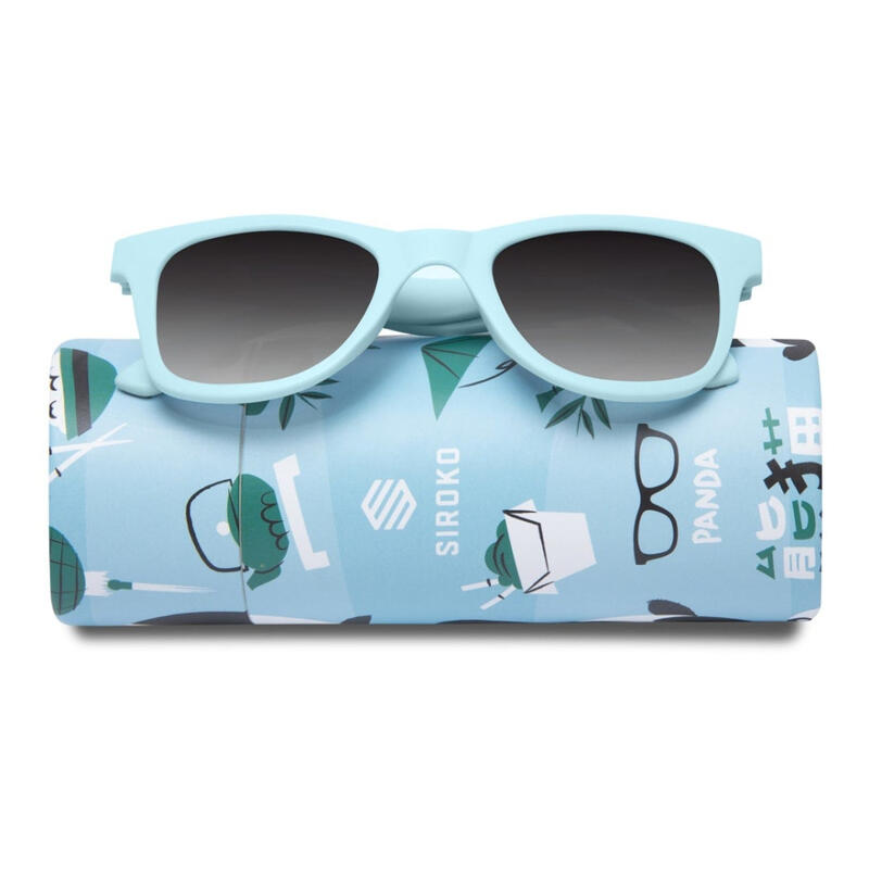 Óculos de sol para criança Surf Crianças Panda SIROKO Azul Claro