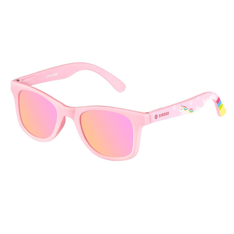 Kinder Surf sonnenbrille für Unicorn SIROKO Bubblegum Pink