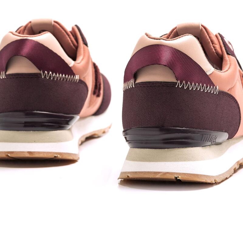Zapatillas de caminar para mujer mtng joggo en color rojo