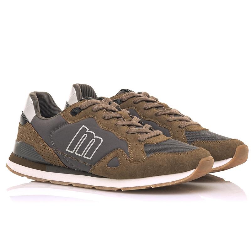Zapatillas de caminar para hombre mtng joggo en color marron