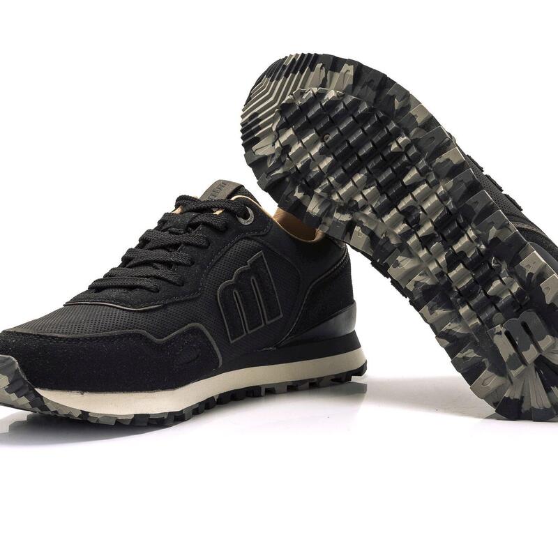 Zapatillas de caminar para hombre mtng porlandos en color negro
