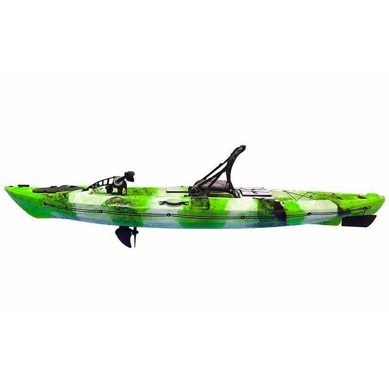 Kayak para Pesca con Pedalera Mirage Propel 12 Long Wave Color Verde