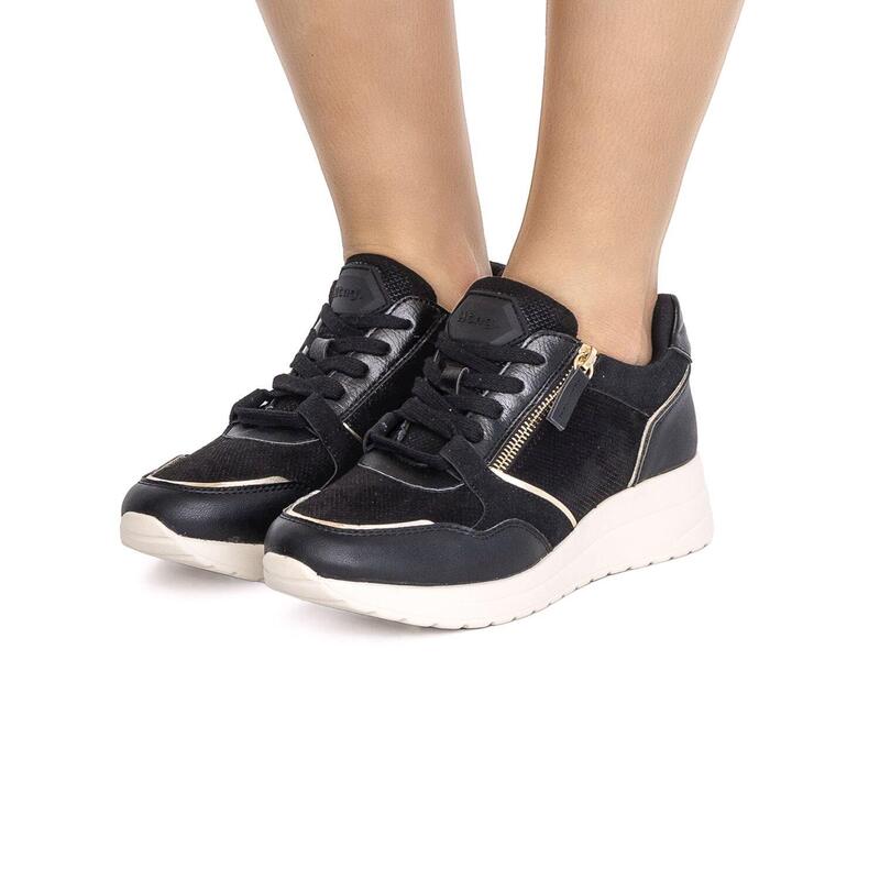 Zapatillas Caminar Mujer MTNG Lana-s Negro