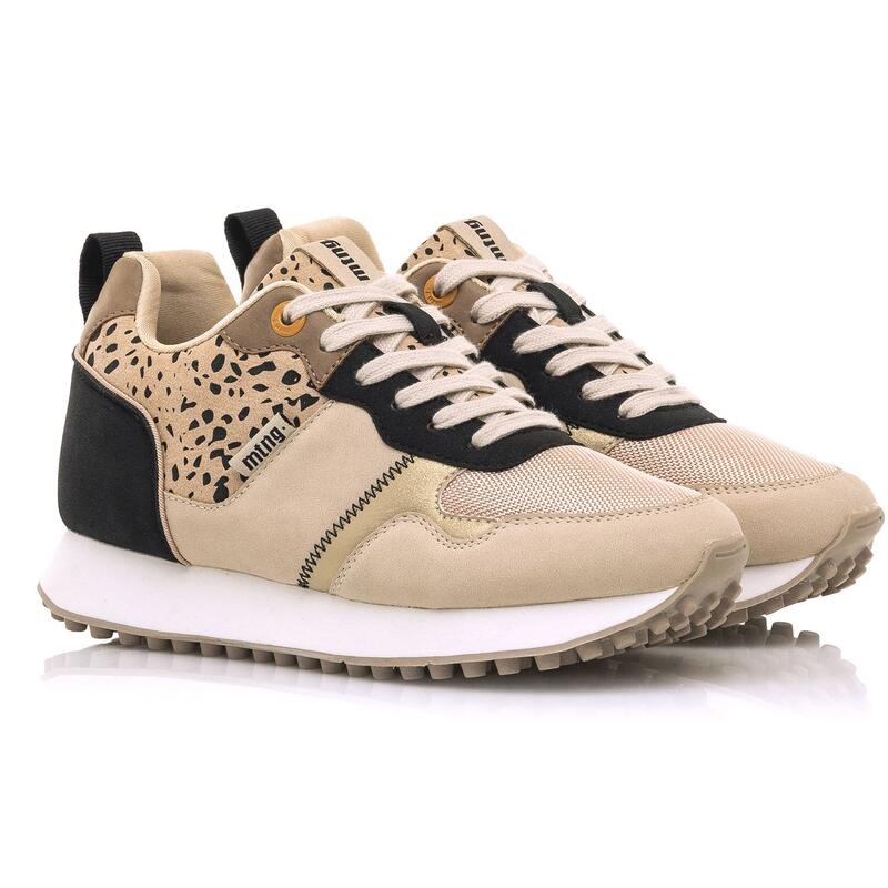 Zapatillas Caminar Mujer MTNG Selva Beige