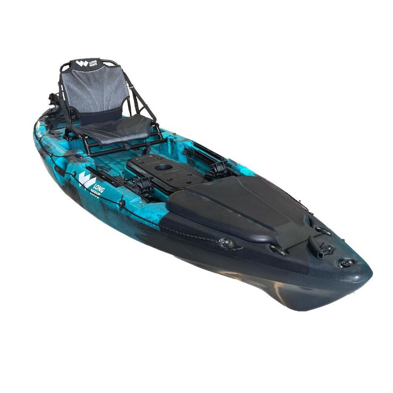 Kayak de Pesca Long Wave Quest Pro Angler 10 Color Azul/Azul