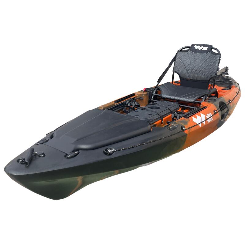 Kayak de Pesca Long Wave Quest Pro Angler 10 Color Naranja