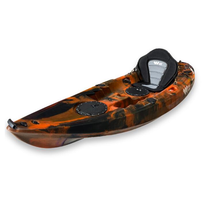 Kayak Pesca / Recreativo Long Wave Bora Color Naranja