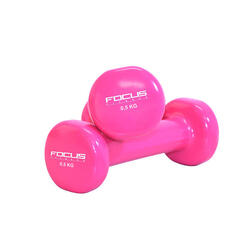 Vinyl dumbbells - 2 x 0,5 kg