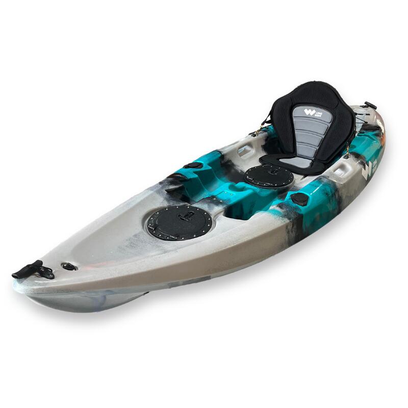 Kayak Pesca / Recreativo Long Wave Bora Color Azul/Azul