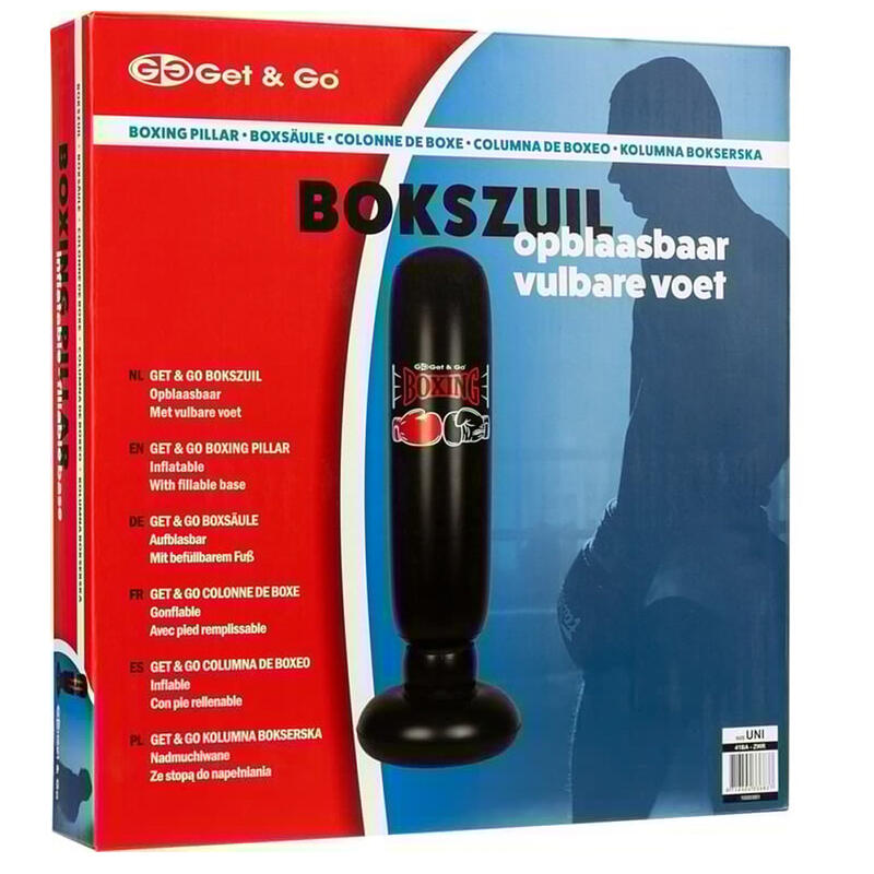 Boxing machine met vulbare voet - opblaasbaar