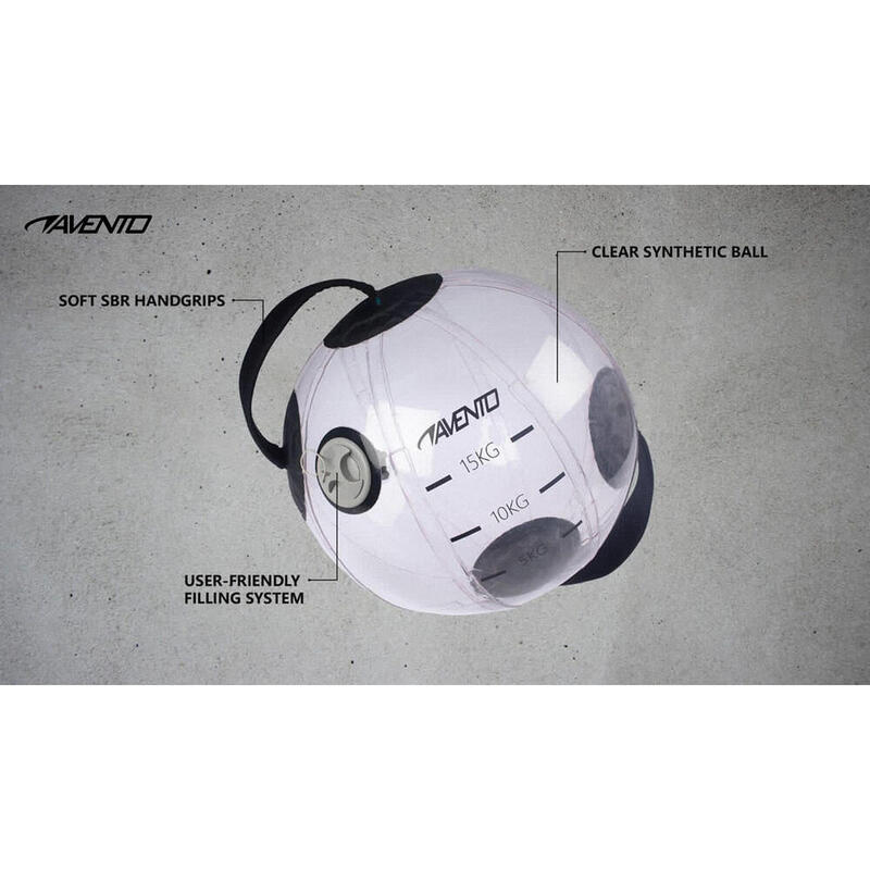 Sac de apă multitrainer 15kg - Gonflabil - Minge - Crossfit