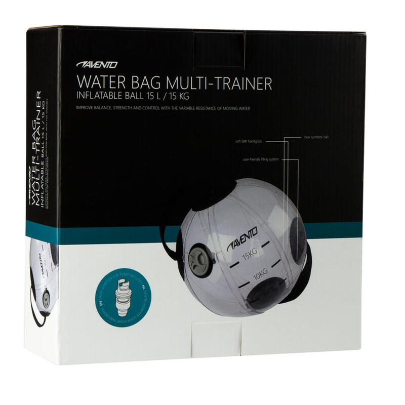 Sac de apă multitrainer 15kg - Gonflabil - Minge - Crossfit
