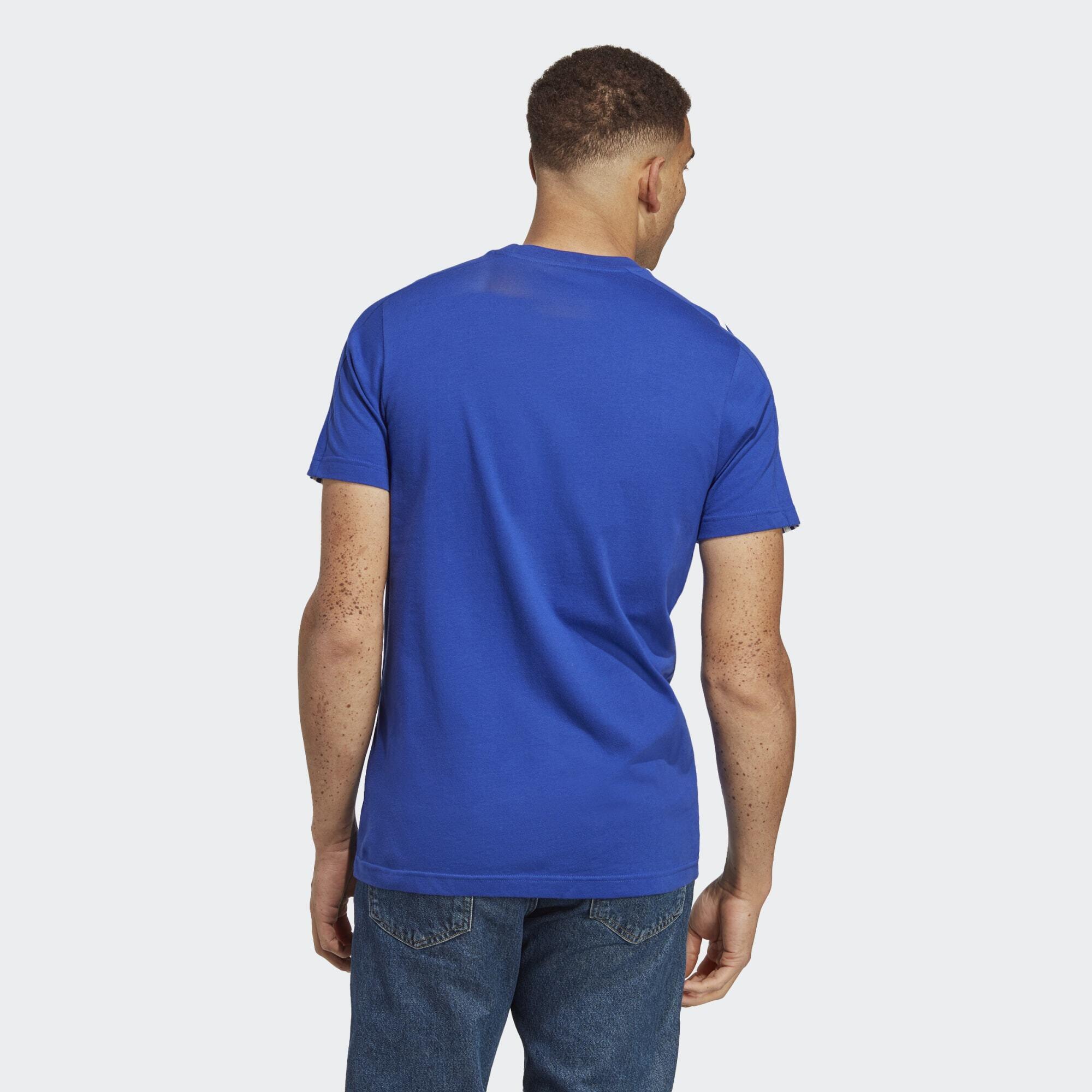 Essentials Single Jersey 3-Stripes Tee 3/5